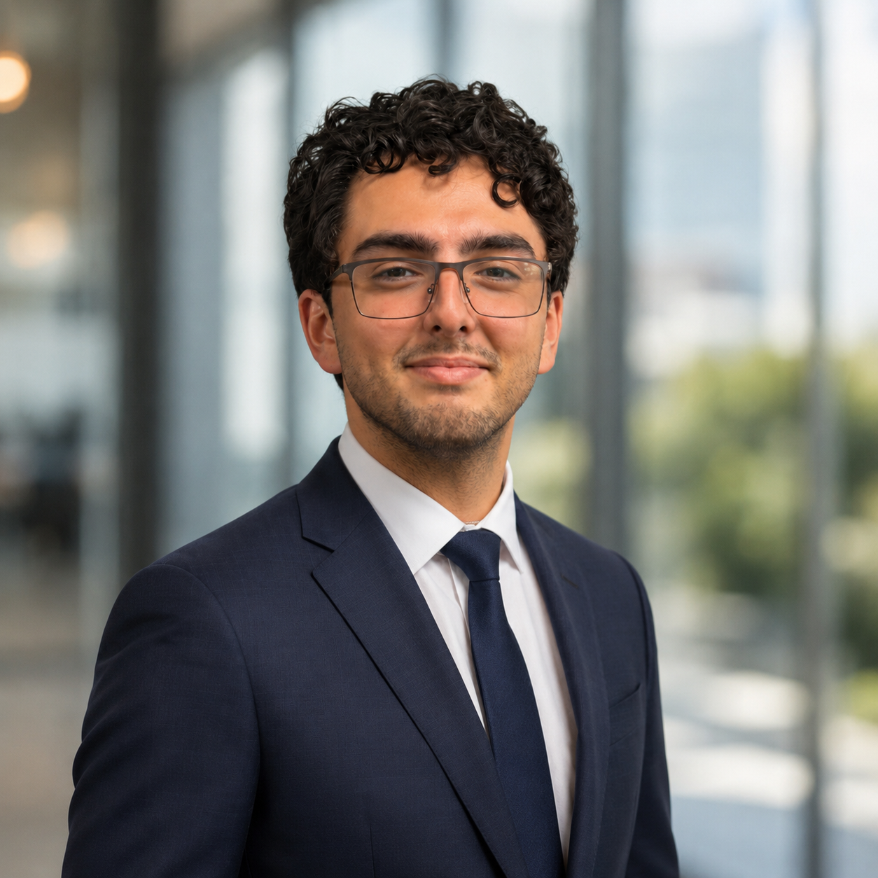 Domenico Macchia in a suit